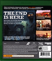 Xbox ONE State of Decay Year One Survival Edition Back CoverThumbnail